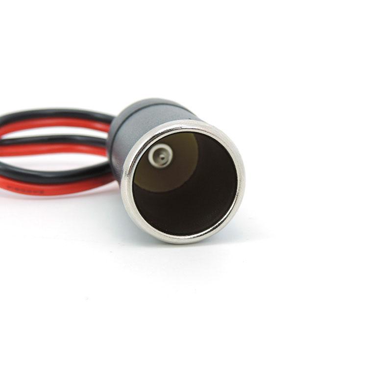 12V 24V car Female Lighter power Socket to SAE 2 Pin Quick Release Disconnect Connector Plug 14AWG 20A Extension Cable