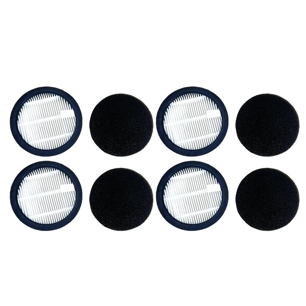 2/4 Pcs Of Washable Replacement Filters For Laresar Elites 3 And WLUPEL KBHO15 Vacuum Cleaners, Including Filters And Sponges.