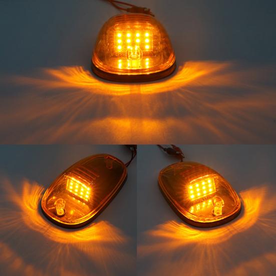 LED Cab Roof Lights High Lumens Super Bright IP67 Waterproof Universal Simple Installation Truck Top Roof LED Light Set