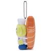 TAKARATOMY Pixar Character Toy Story 30th Anniversary Ball Chain Mascot Alien Sushi Chef Plush Approximately 14cm Tall A.R.T.S. (Salmon) Toy,