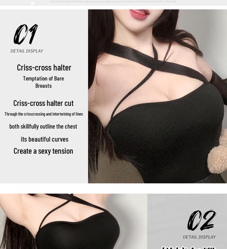 Pure Desire Lingerie Set: Sexy Secretary Passion Robe & Pajamas