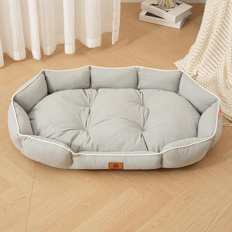 Pet Sofa Sleeping Bed Large Dog Bed House for Cats Big Space Dog Sofa Sleeping Mat Golden Hair Four Seasons Universal Pet Pads Easy To Maintain