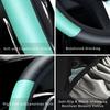 Car Steering Wheel Cover No Inner Ring Anti-Slip PU Leather Steering Wheel Cover - Sport Style Auto Interior Styling Accessory