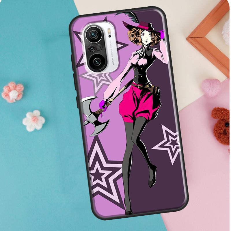 Persona 5 Yıldızları Xiaomi Mi 11 Lite Mi 12 Pro 12X 10T 11T Pro İçin Kılıf Kapak POCO X3 X4 Pro GT M3 M4 F3 İçin
