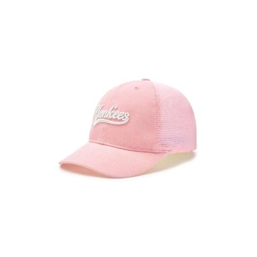 [MLB] Cap NQK 7ACPVT153-50PKL Vintage Cursive Logo Trucker New York Yankees F1