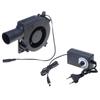 High Performances 120mm Air Duct Blower 12V Variable Speed Cooling Fan For BBQ Stove Industrial Equipment And Campfires