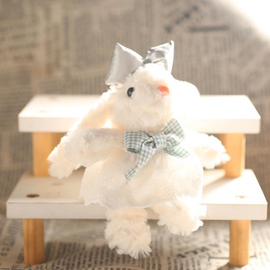 Hase Plüsch Schlüsselanhänger Mädchen Jungen Plüschpuppe Anhänger Mini Kaninchen Geldbörse