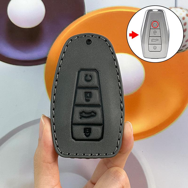 

Премиальный чехол для ключа Geely Boyue L, Binyue, Dihao GS, Xingyue L и Xingrui — пряжка для автомобилей четвертого поколения