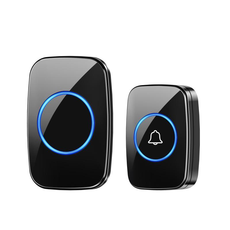 CACAZI Wireless Smart Doorbell: Long-Range (300m), Remote Control, Wall-Penetrating.