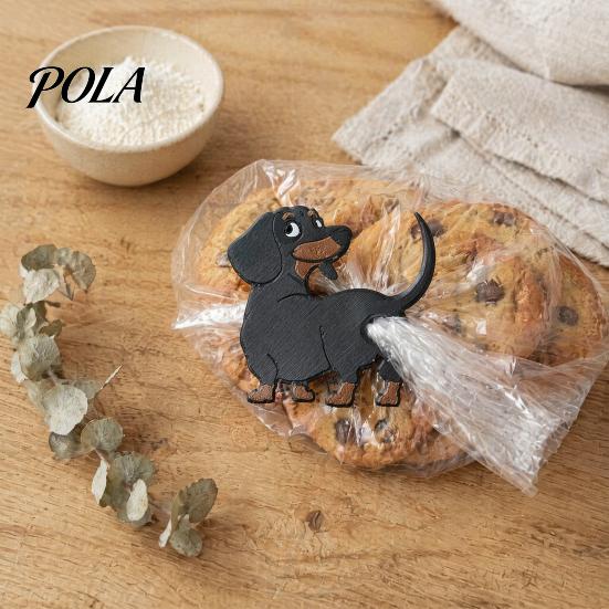 Durable Sealing Clamps Dog Butt Food Bag Sealer, Funny Chip Clip for Bread Snacks, Preservation Clips 3D Printed Plastic Clips, Reusable Kitchen