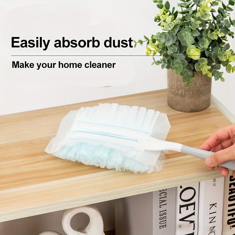 20/100pcs Disposable Duster Refills Handle Not Included Electrostatic Duster Cloths Effortless Dust Removal For Furniture Blinds