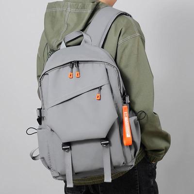 Zaino Casual alla Moda da Uomo: Borsa a tracolla alla moda, di grande capacità, multifunzionale per studenti delle scuole superiori e universitarie, ideale per viaggiare.