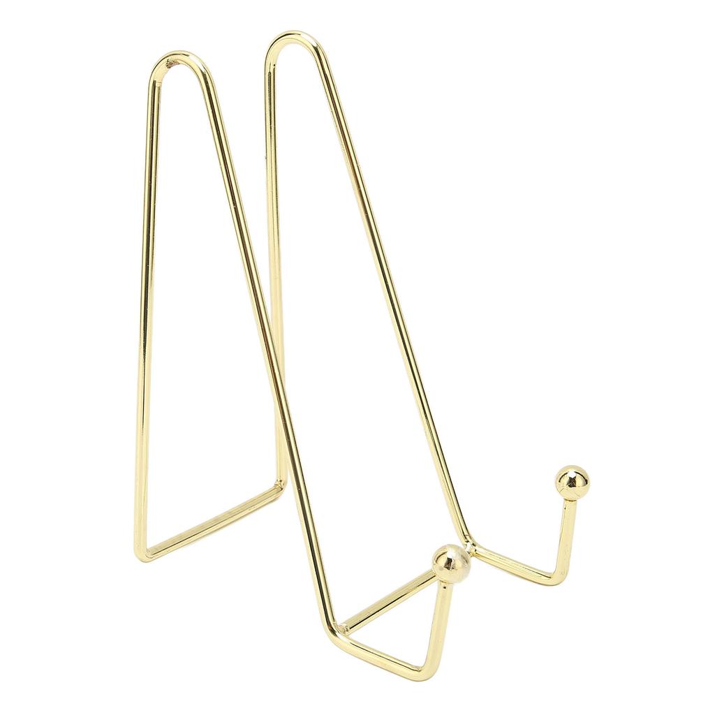 Nail Art Display Board Stands Sturdy Elegant Metal Multifunction Picture Frame Holder Stand Gold