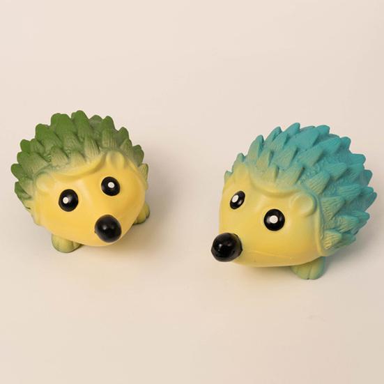 Dog Chew Toy Bite Soft Cartoon Resistant Creative Pet Dog Hedgehog Shape Teeth Grinding Toy