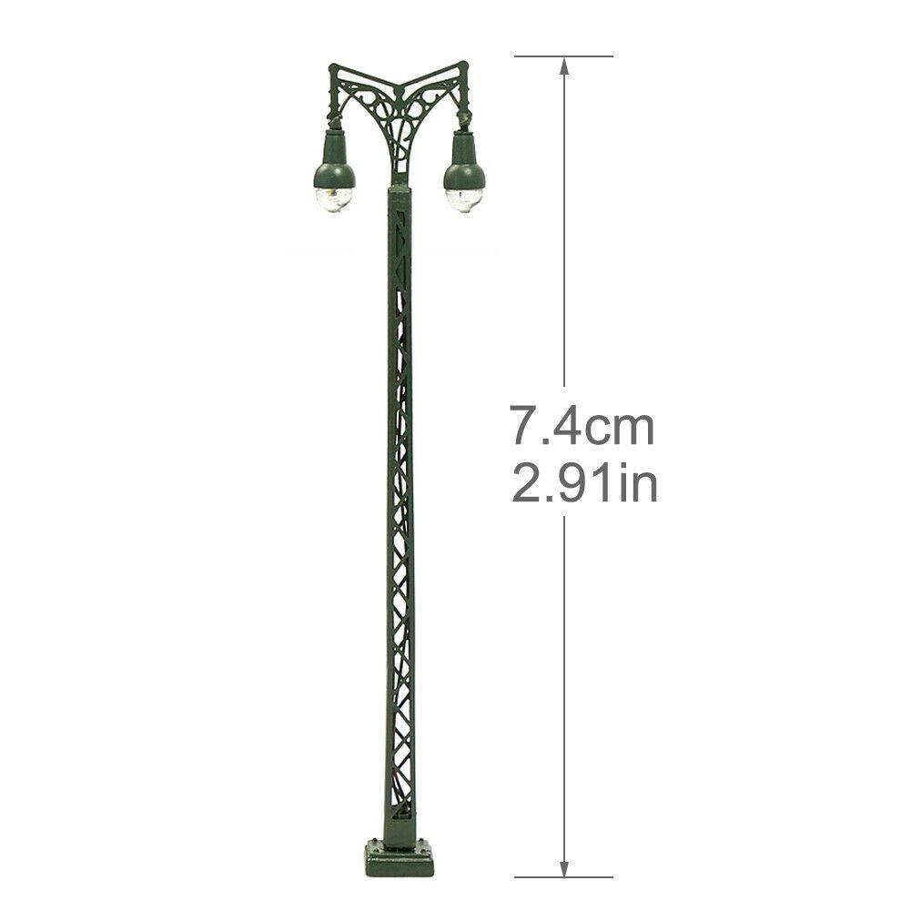 Lamps Metal Model N Gauge Light Railway Lights 4pcs