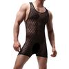Wish 2022 Net Yarn Sports Mesh Bodysuit Men's Sexy Underwear Men's Sexy Lingerie
