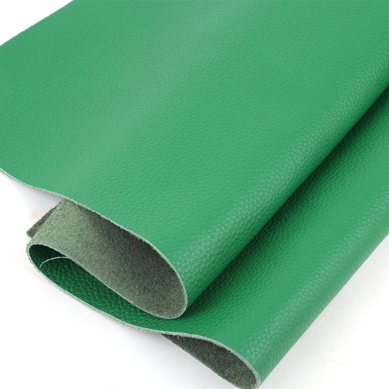 Emerald green genuine leather top layer cowhide leather 1.5mm sofa furniture seats bed scalp handmade DIY leather bag leather go