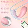 APP sterowanie Bluetooth wibrator dla kobiet łechtaczka G Spot Dildo Massager z 2 silnikami wibrujące jajko majtki zabawki erotyczne dla dorosłych
