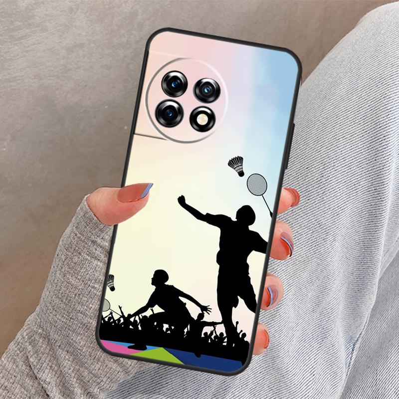 

Badminton Sport Cover For OnePlus Nord 4 CE 2 3 Lite N30 N20 N10 OnePlus 13 12 11 10 Pro 8T 10T 12R 13R Case OnePlus Nord CE2Lite