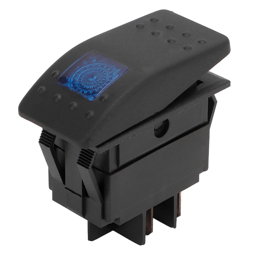 Boat Rocker Switch LED Light Bar Rocker Switch Rocker Power Switch 16A 250VAC for Electric Car