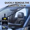 Non Marking Glossy Windshield and Rearview Mirror Cleaner - Car Maintenance Kit with Sponge and Bottle, Car Cleaning Accessories