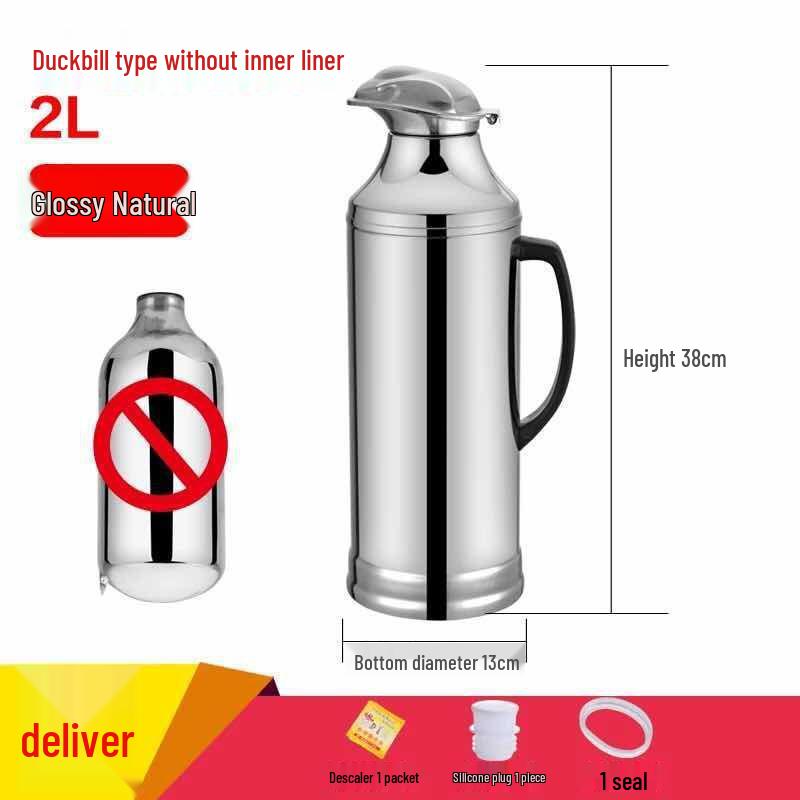 Large Capacity Stainless Steel Hot Water Bottle Thermos Flask