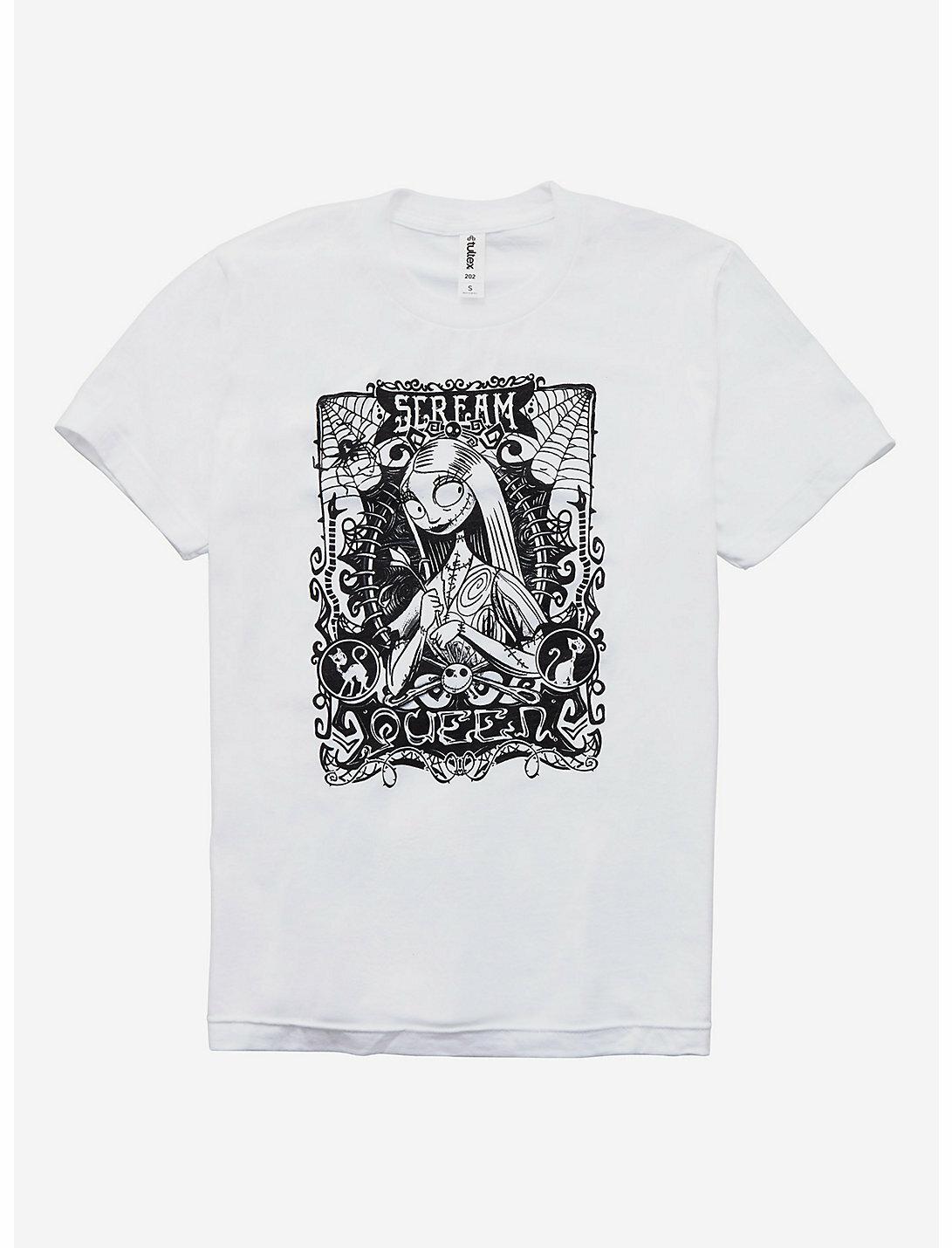 The Nightmare Before Christmas Sally Scream Queen Girls T-Shirt S разноцветный