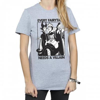 Womens/Ladies Every Fairy Tale Needs A Villain Boyfriend T-Shirt