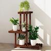 Modern Bamboo Wood Flower Pot Stand