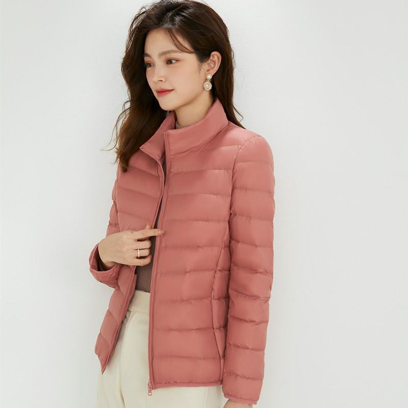 New down light down jacket women's clothing thin stand-up collar lightweight short winter women's jacket