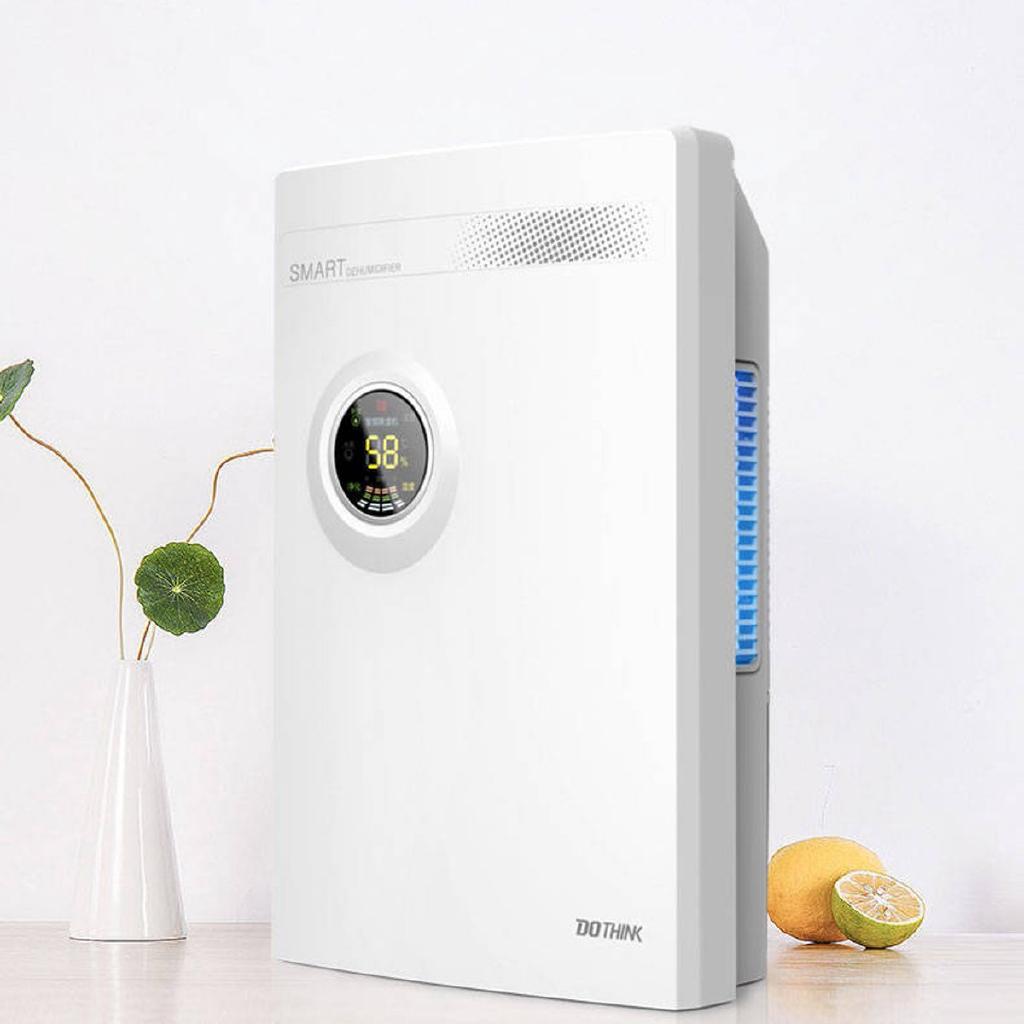 220V 2200ml Smart Dehumidifier LED Screen Air Conditioning Purification Dehumidifiers Air Dryer Machine Bedroom Basement Home