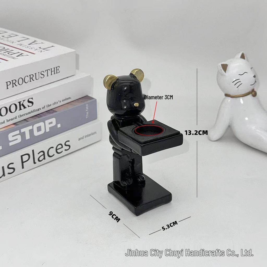 Astronaut Resin Display Stand - iWatch Holder and Tray Ornament