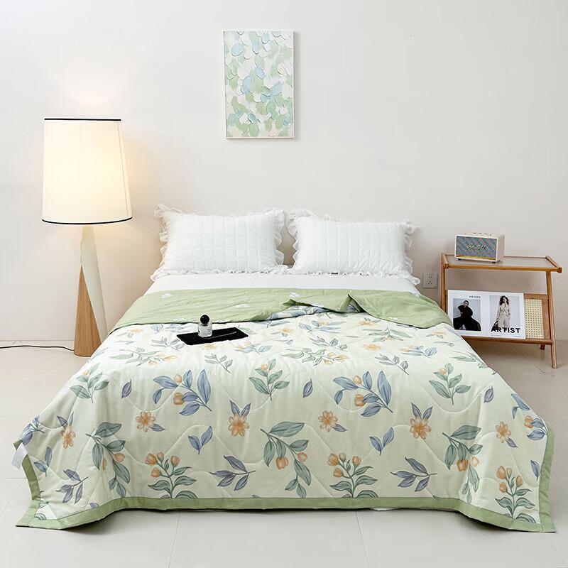 HONGDOU All-Cotton Printed Summer Quilt