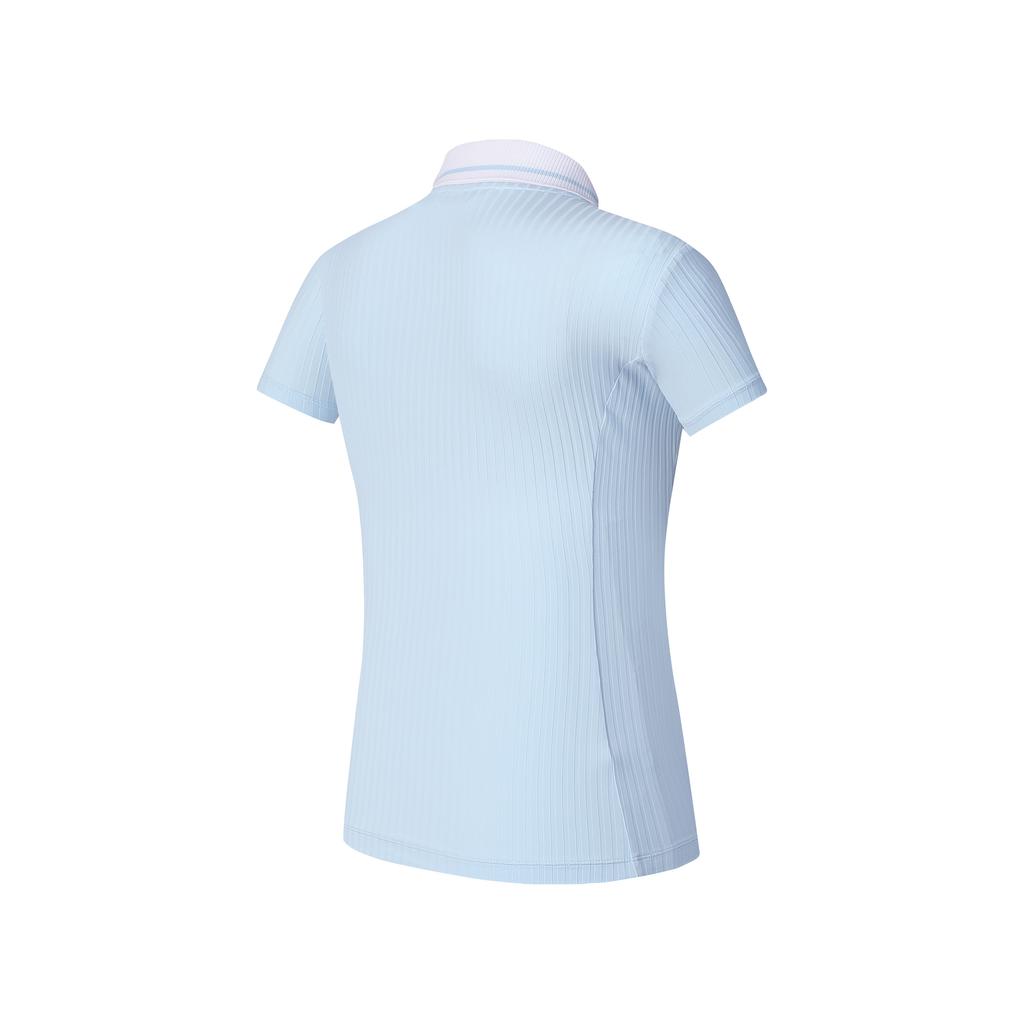 New FILA Polo Shirts Women's Light Sky Blue A11W425138FLB
