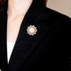1 Stück Modische Brosche für Damen Exquisite Strass Geometrische Broschen Anstecknadeln Schmuck Zubehör Party Geschenke