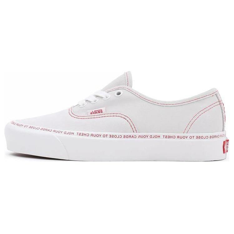 Vans Authentic 44 DX  White Red  Men s VN0A4BVYOFW EU 38