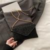 New Leopard Print Shoulder Bag Women Fashi Crossbody Messenger Bag Retro Chain Comfortable and Versatile Texture Phe Bag