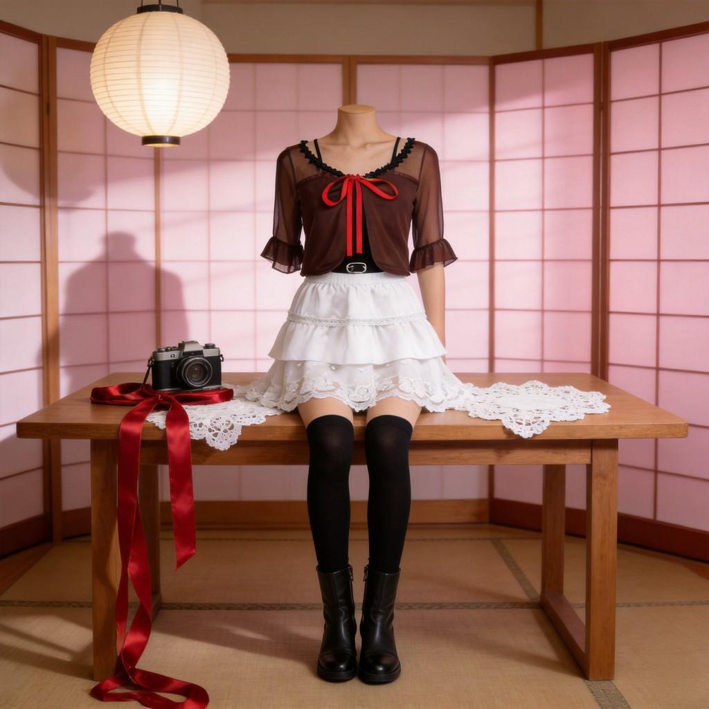Zero Amakura Mio Cosplay Costume For Game Anime Role Play With Polyester Fabric For Halloween Events