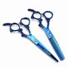 6.0 Inch Blue Dragon Handle, Hair Scissors, Hair Scissors, Flat Scissors, Bangs Scissors, Tooth Scissors, Thin