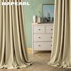 1PC NAPEARL 70-80% Blackout Simple and Elegant Textured Curtains Solid Color Soft Polyester Curtains for Living Room Bedroom Home Decor
