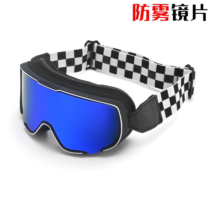 Anti-fog glasses for skiing and outdoor sports, 100% cycling goggles, wind and sand protection, motorcycle Harley helmet goggles