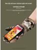 Herren Rutschfeste Winddichte Wasserdichte Touchscreen-Handschuhe für Herbst/Winter Bergsteigen und Radfahren