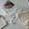 Low Waist Underwear for Women Bow Mesh Briefs Sweet Lace Thin Underwear  Female