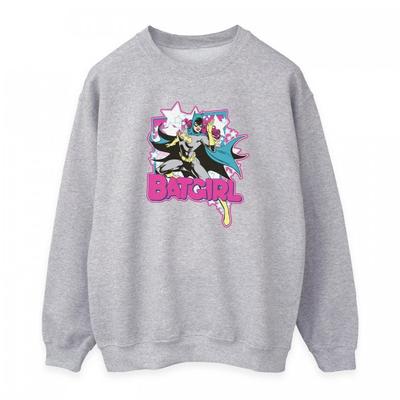 Womens/Ladies Leap Batgirl Sweatshirt