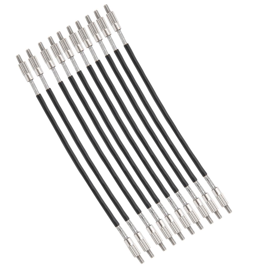 10Pcs 1/2 1/4 Violin Tailgut Tail Gut Steel Wire Tailcord Replacement Accessories