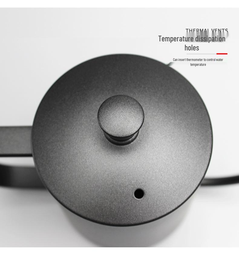 Teflon Long-Spout Pour-Over Kettle for Coffee and Tea Brewing