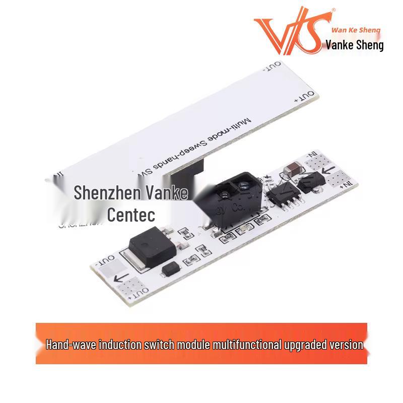 Hands-Free Sensor Switch Module for Cabinet LED Light, 5V/12V/24V