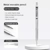 0.3 0.5 0.7 mm Full Metal Mechanical Pencil Low Center of Gravity Retractable Nib Automatic Pencils Art Drawing Sketch Pencil