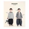Boys Kids Loose Casual Solid Korean Style Long Trousers For Spring Autumn