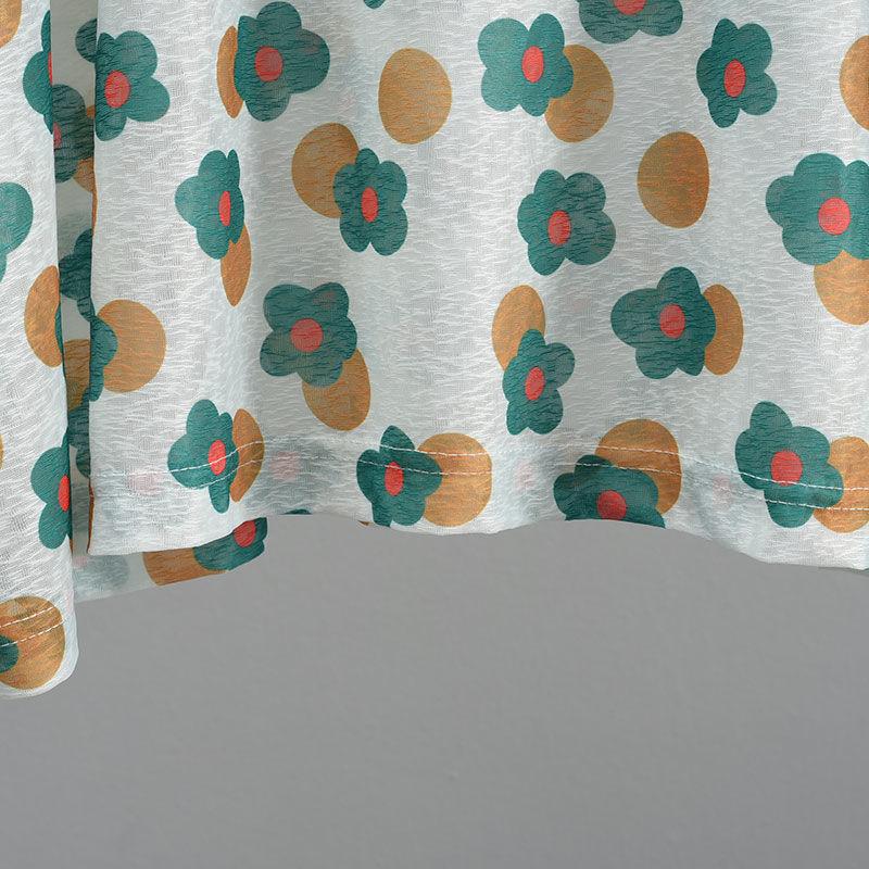 Short Sleeved T-shirt for Women In Summer Loose Fashionable Color Blocked Medium To Long Length Summer Top Half-sleeve